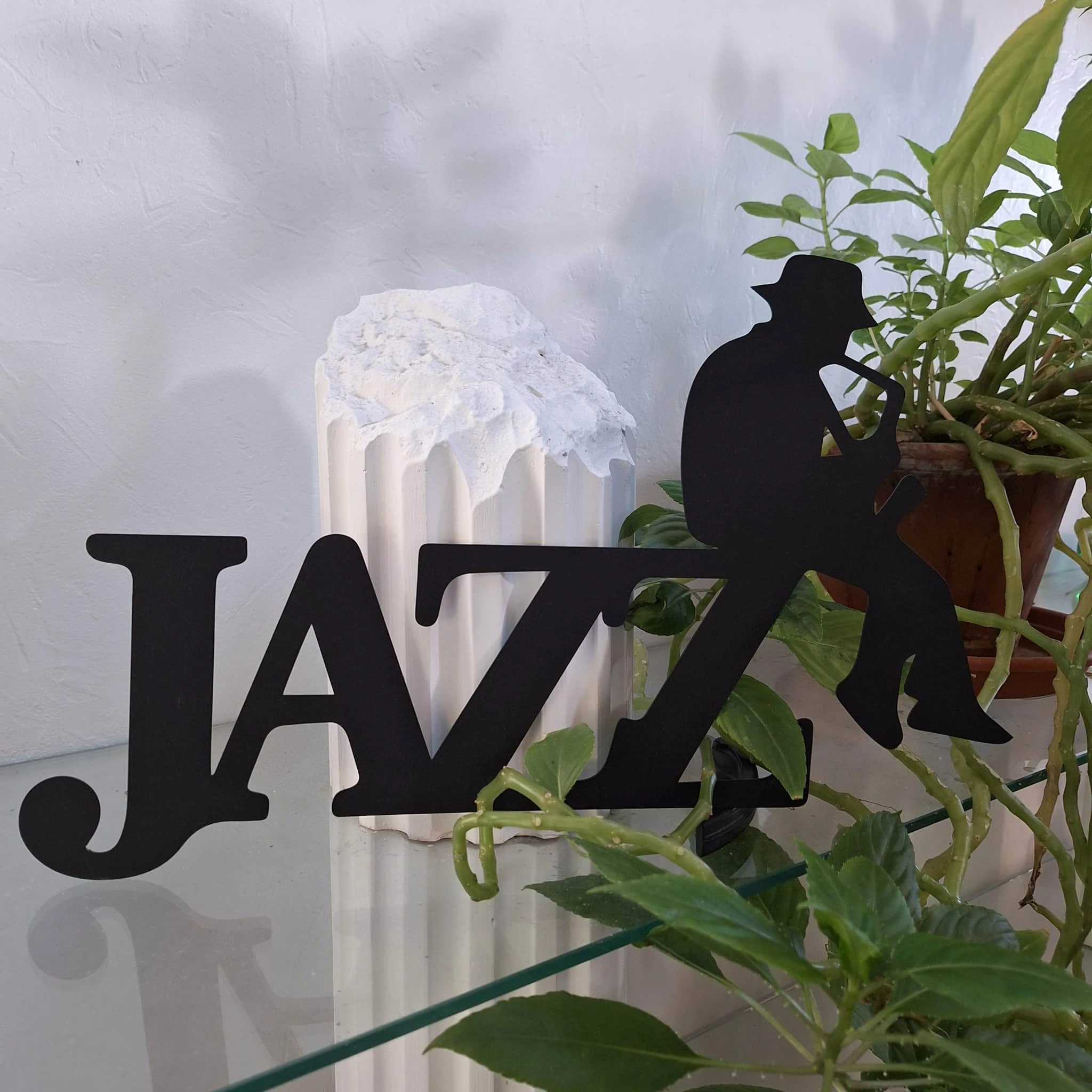 Déco murale Jazz 50 CM ! En metal